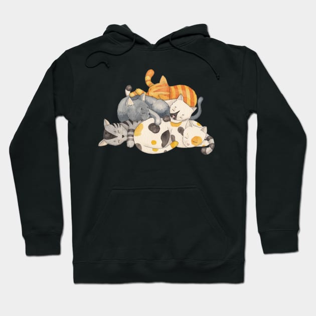 Cat Nap - Siesta Time Hoodie by Timone